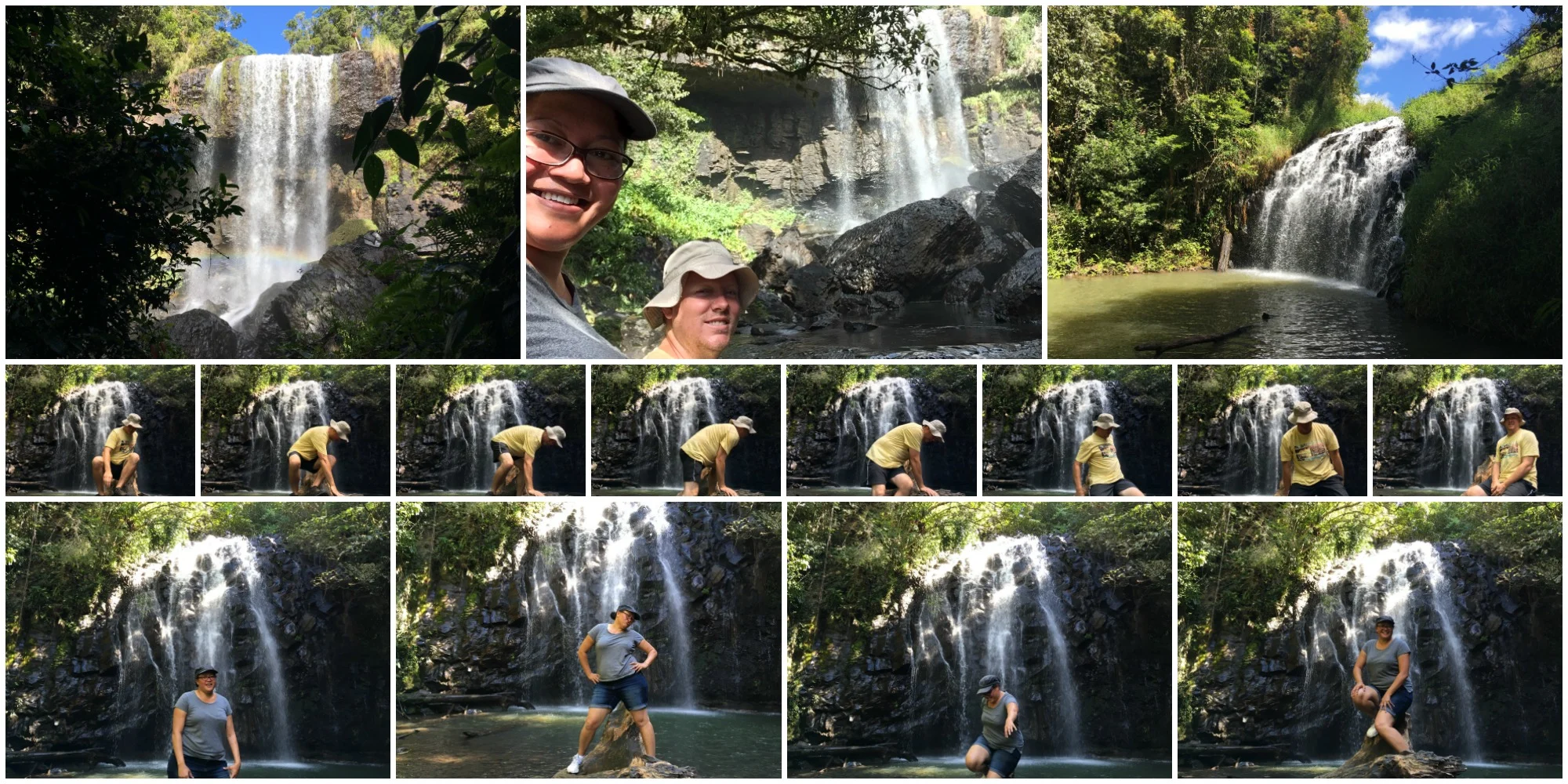 Ravenshoe Railway Caravan Park - we stayed at the Ravenshoe Railway Caravan Park for nine days and the did the waterfall circuit (driving) while we were there.