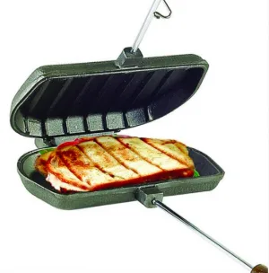 Even though I've been looking for a 12 volt DC appliance sandwich press, I haven't been able to find one here in Australia. So it looks like we're going to have to light the campfire...